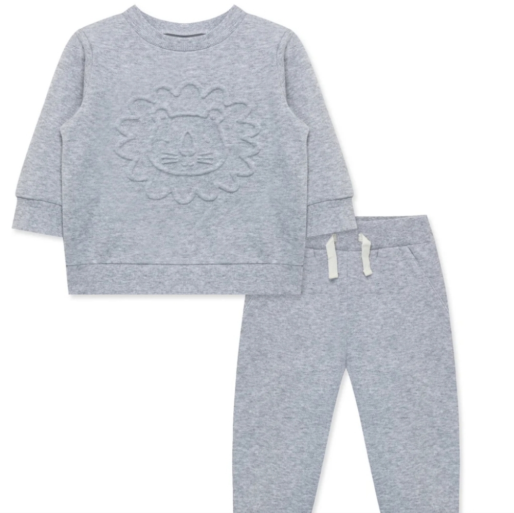 Lion sweatshirt set